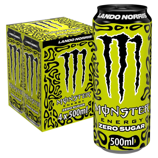 Monster Energy Lando Norris Zero Sugar 4 x 500ml
