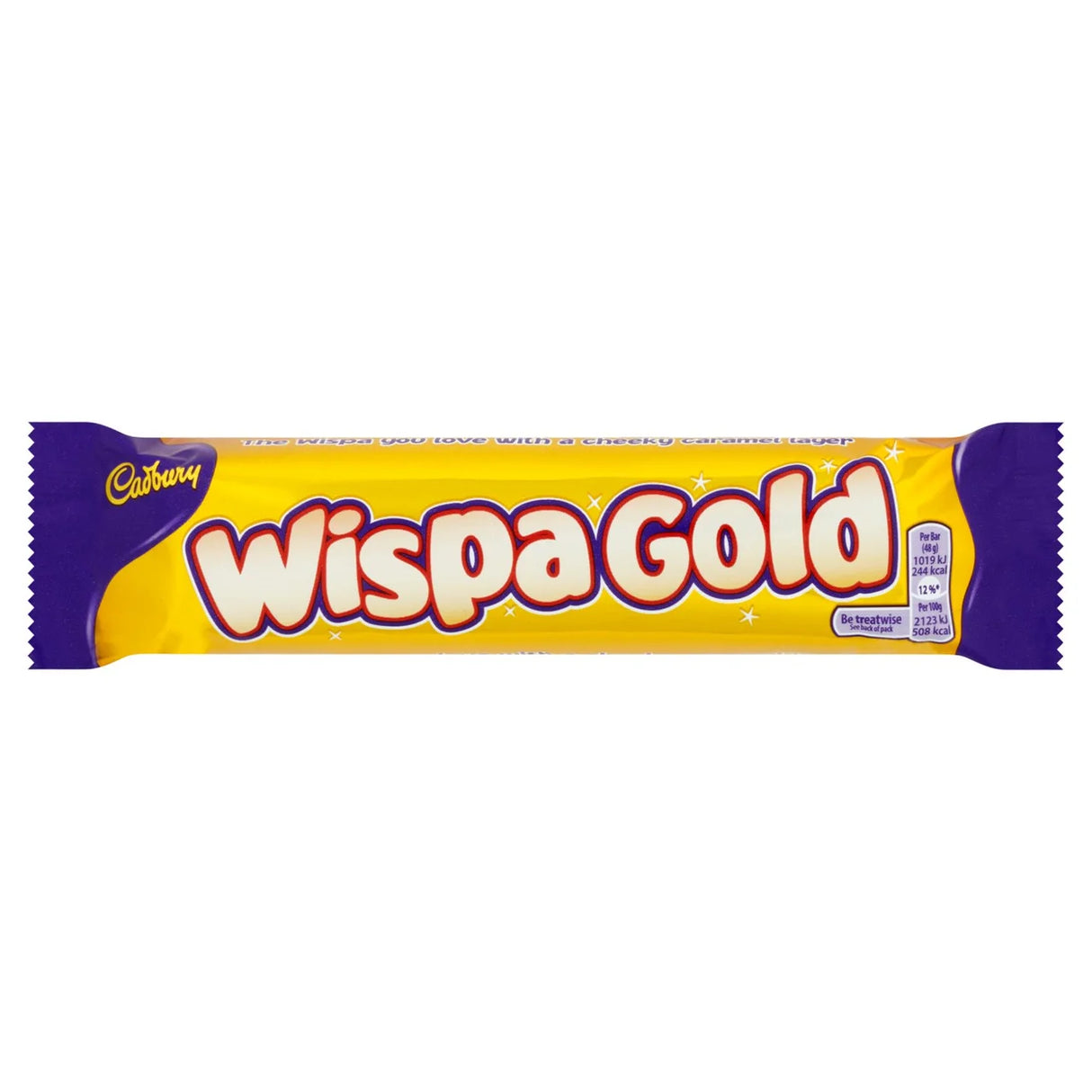 Cadbury Wispa Gold Chocolate & Caramel Bar Single 48g