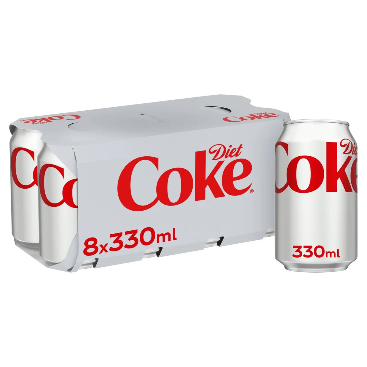 Diet Coke Cans 8 x 330ml