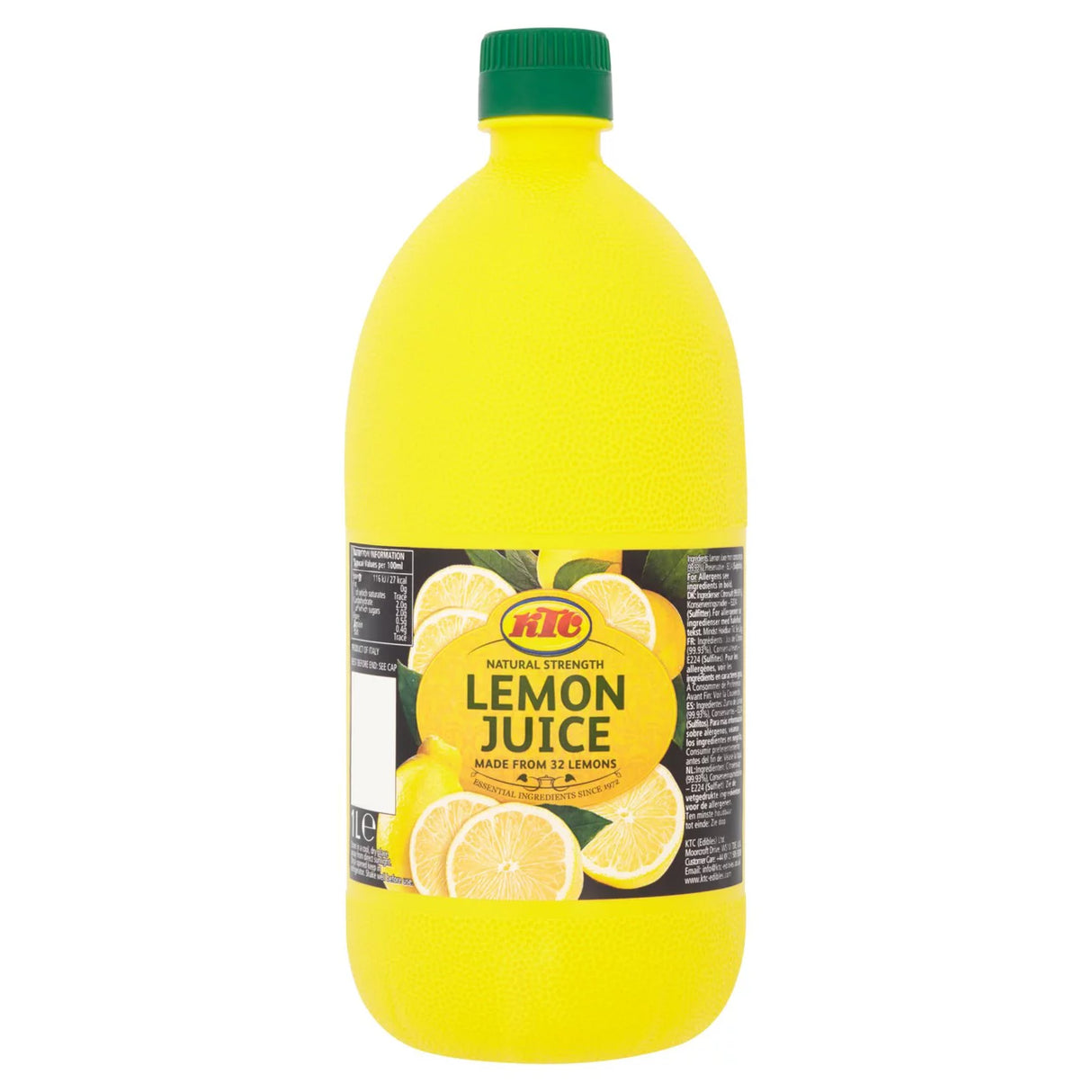 KTC Natural Strength Lemon Juice 1L