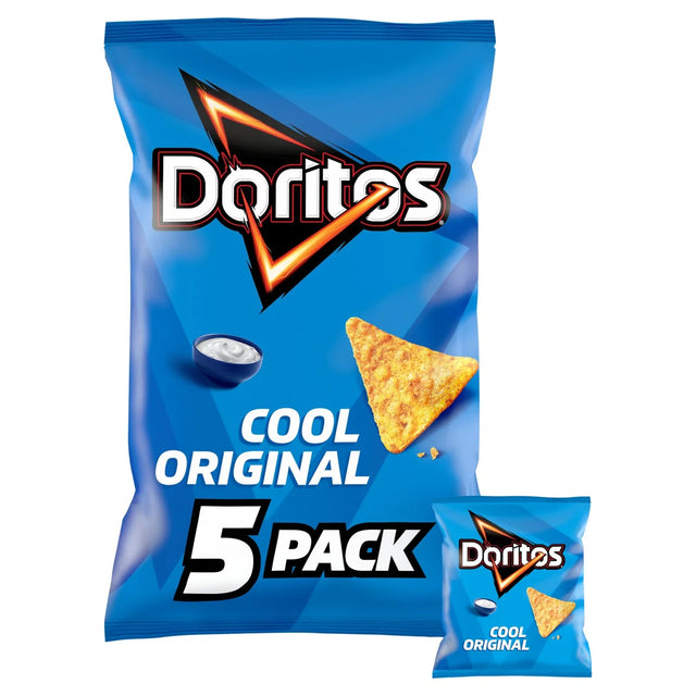 Doritos Cool Original Tortilla Chips Multipack Crisps 5 x 30g