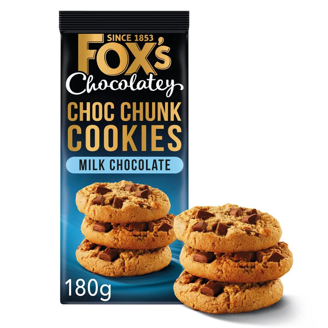 Fox's Biscuits Milk Chocolate Cookies 180g