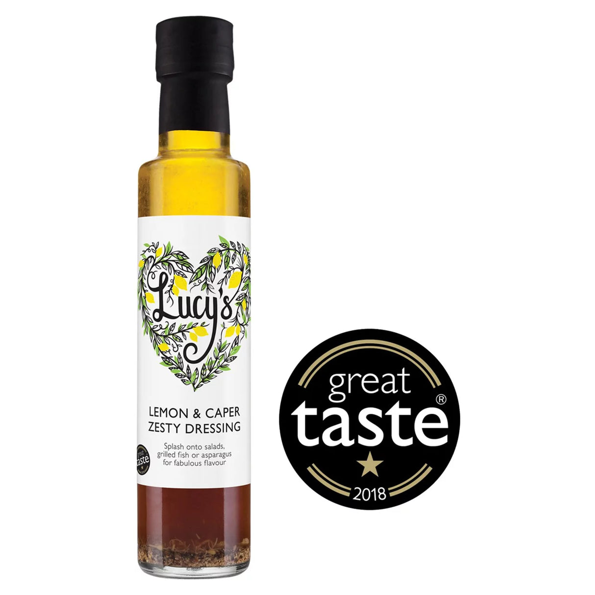 Lucys Lemon & Caper Zesty Dressing 250ML