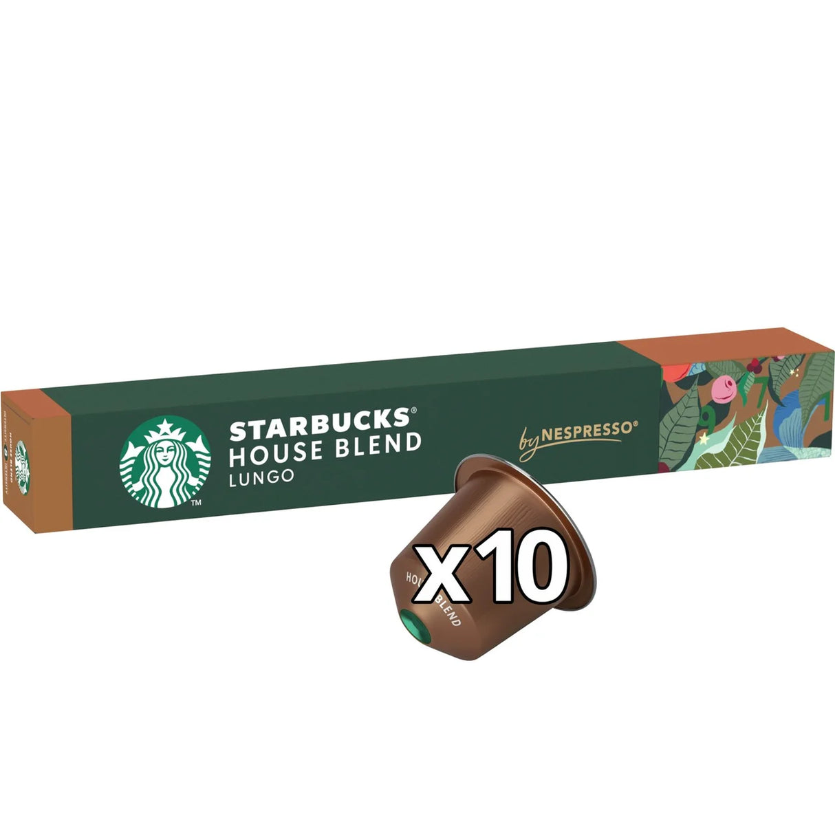 Starbucks by Nespresso House Blend Coffee Pods x 10 57g