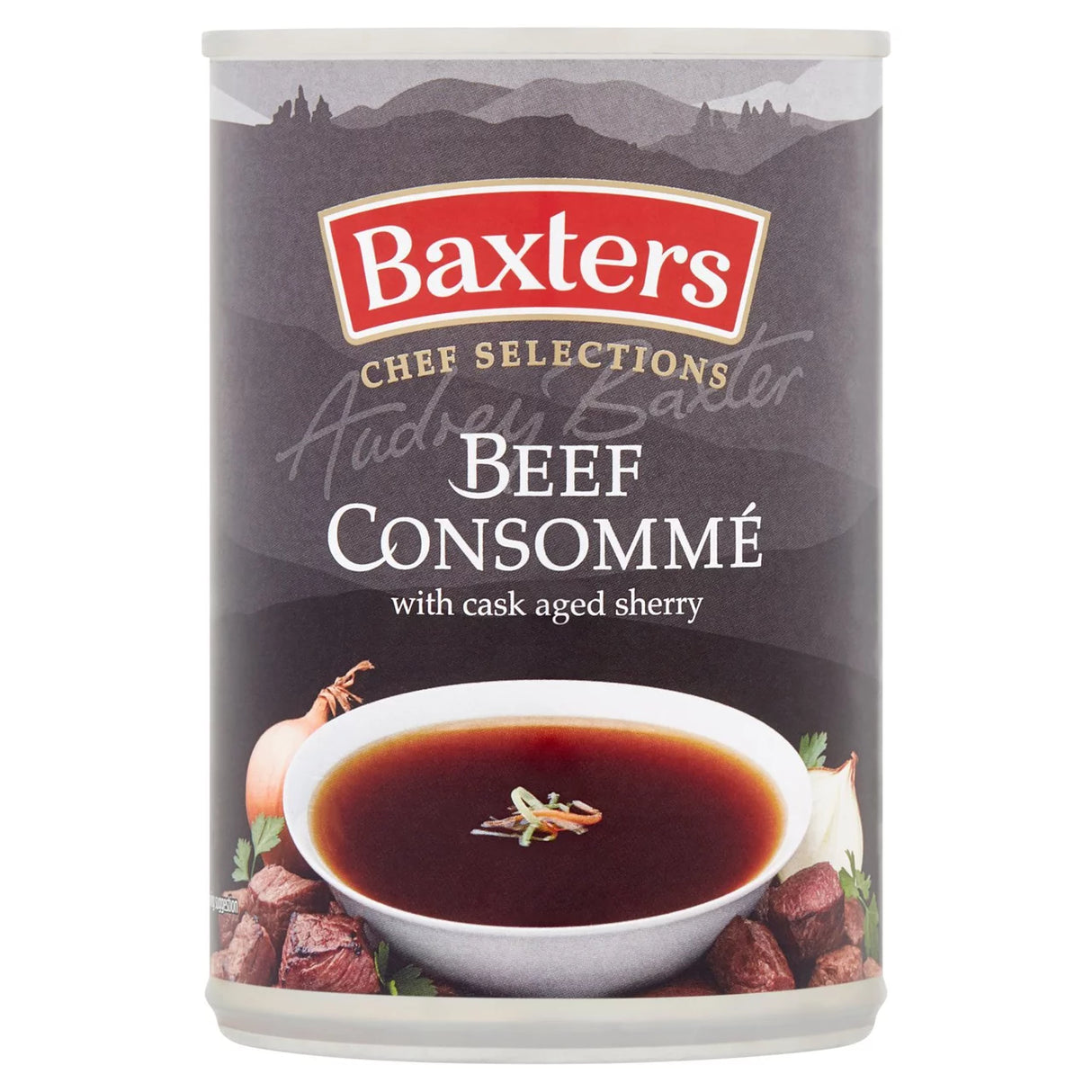 Baxters Luxury Beef Consomme with Cask Aged Sherry 400g