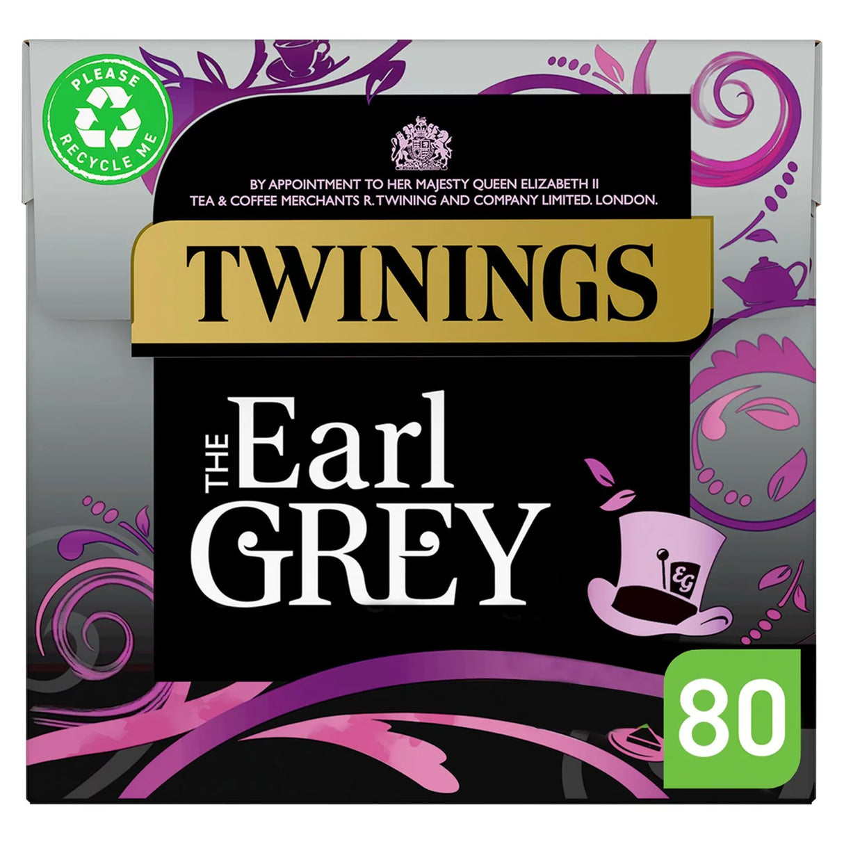 Twinings Earl Grey 80 Tea Bags 200g
