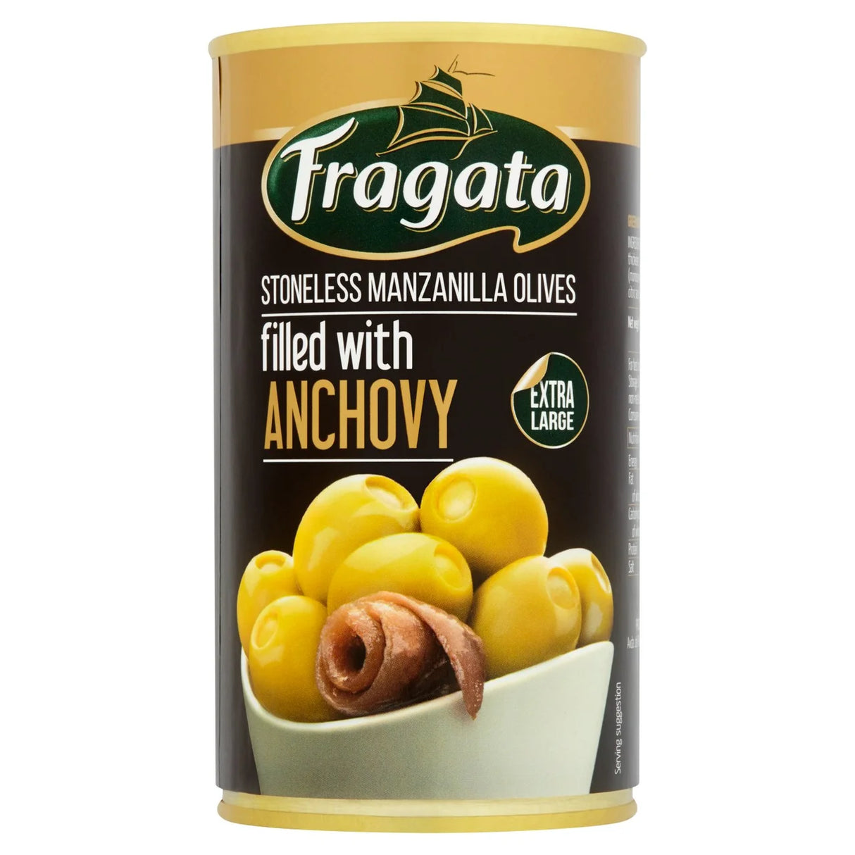 Fragata Selection Olives Stuffed With Anchovy (350g) 350g