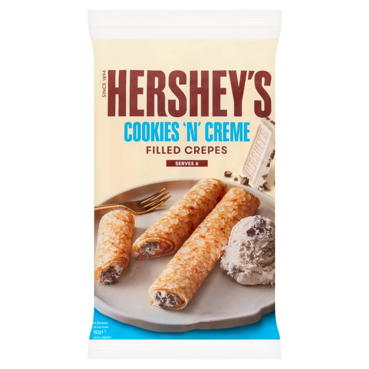 Hershey's Cookies N Creme Crepes 192g