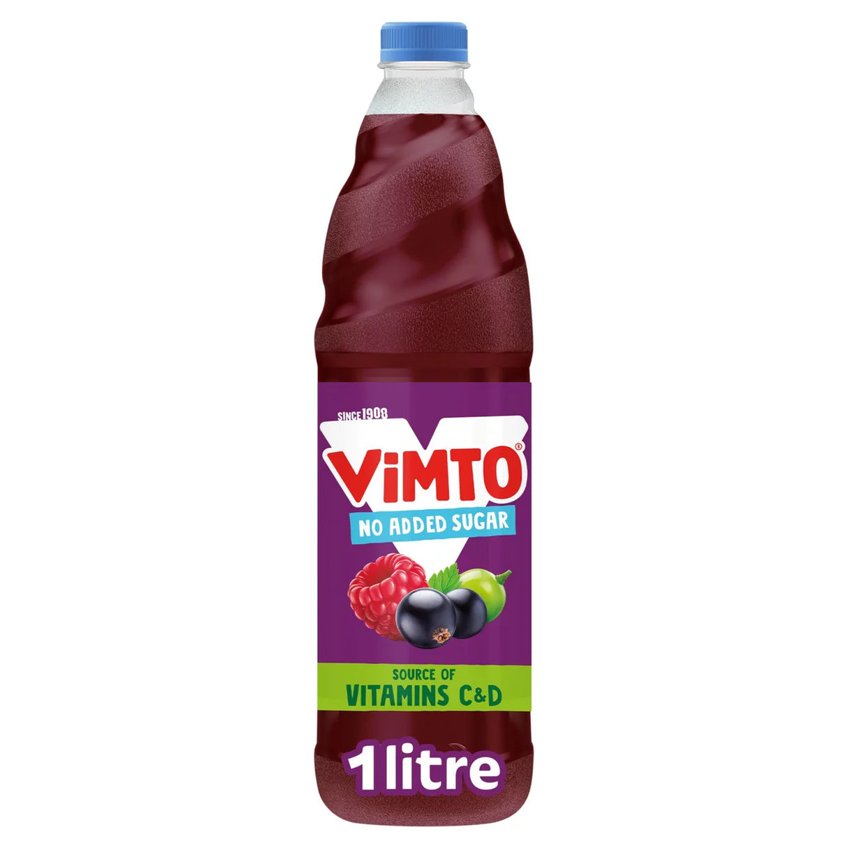 Vimto No Added Sugar Real Fruit Squash 1L