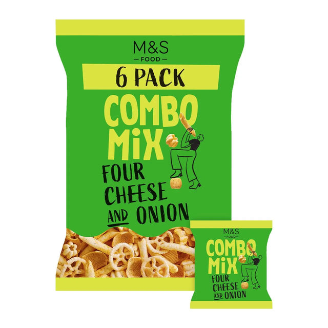M&S Cheese & Onion Combo Mix Multipack 6 per pack