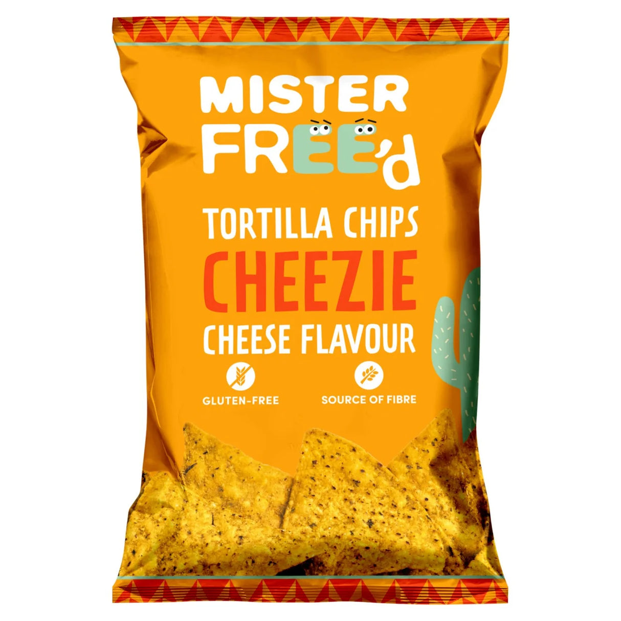 Mister Free'd Cheezie Cheese Flavour Tortilla Chips 135g