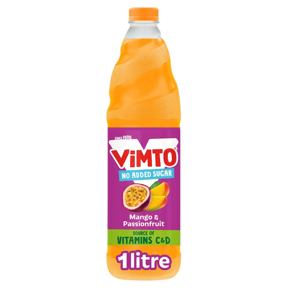 Vimto Fruit Squash Mango & Passionfruit 1L