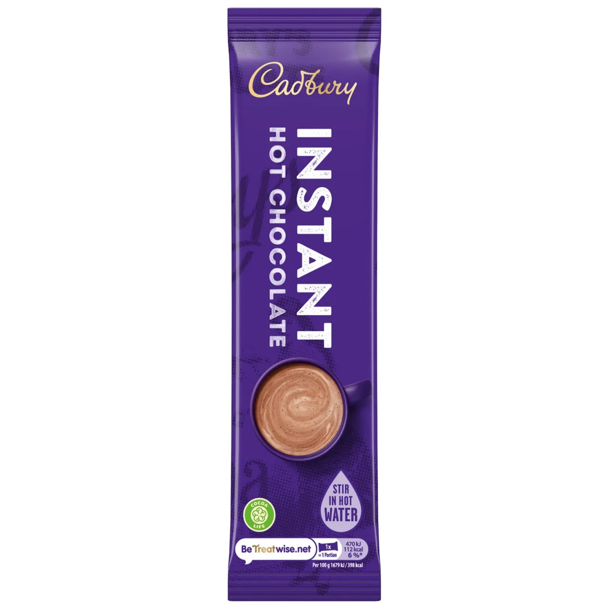 Cadbury Instant Hot Chocolate Sachet 28g