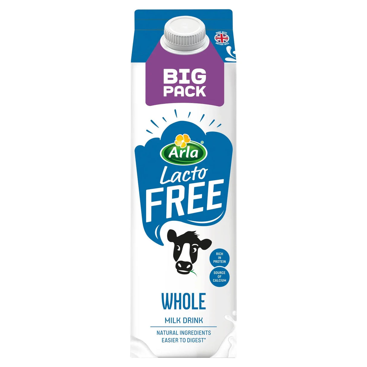 Arla Lactofree Whole Milk Drink 2L