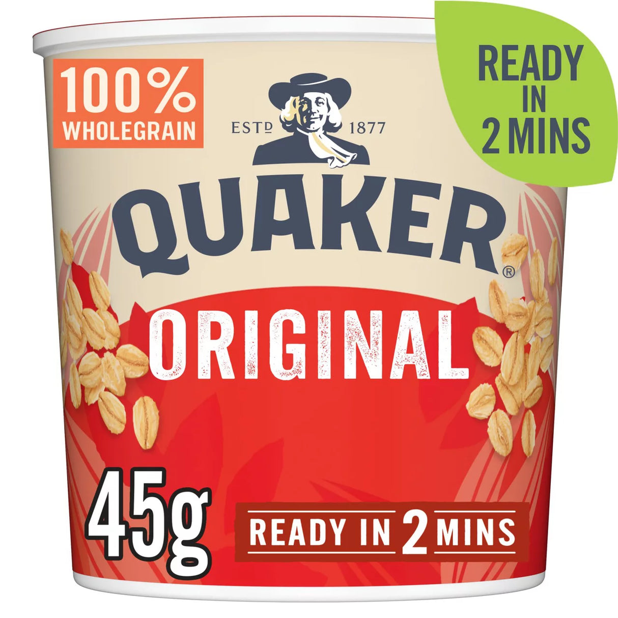 Quaker Oat So Simple Original Porridge Pot 45g