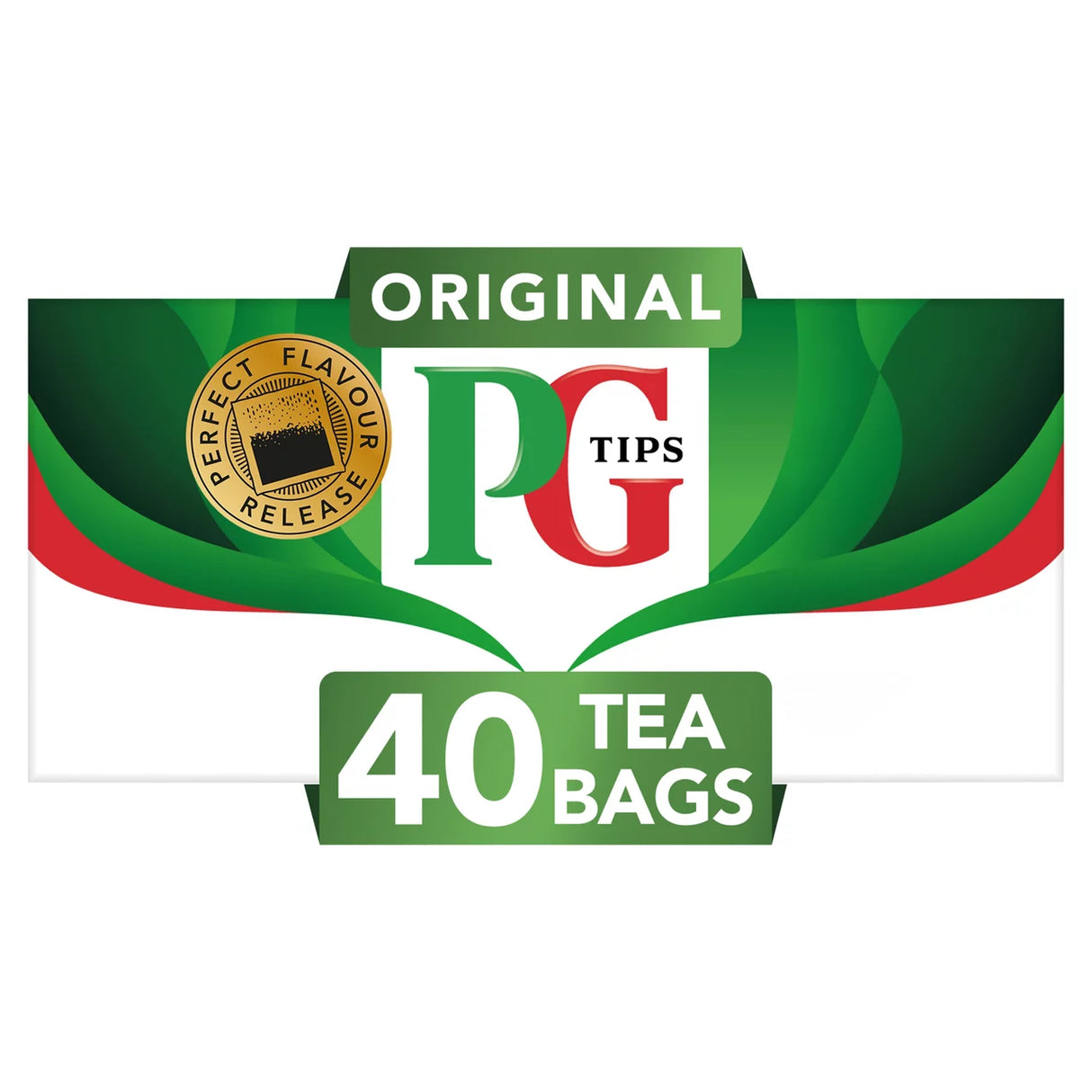PG Tips Original 40 Tea Bags 116g