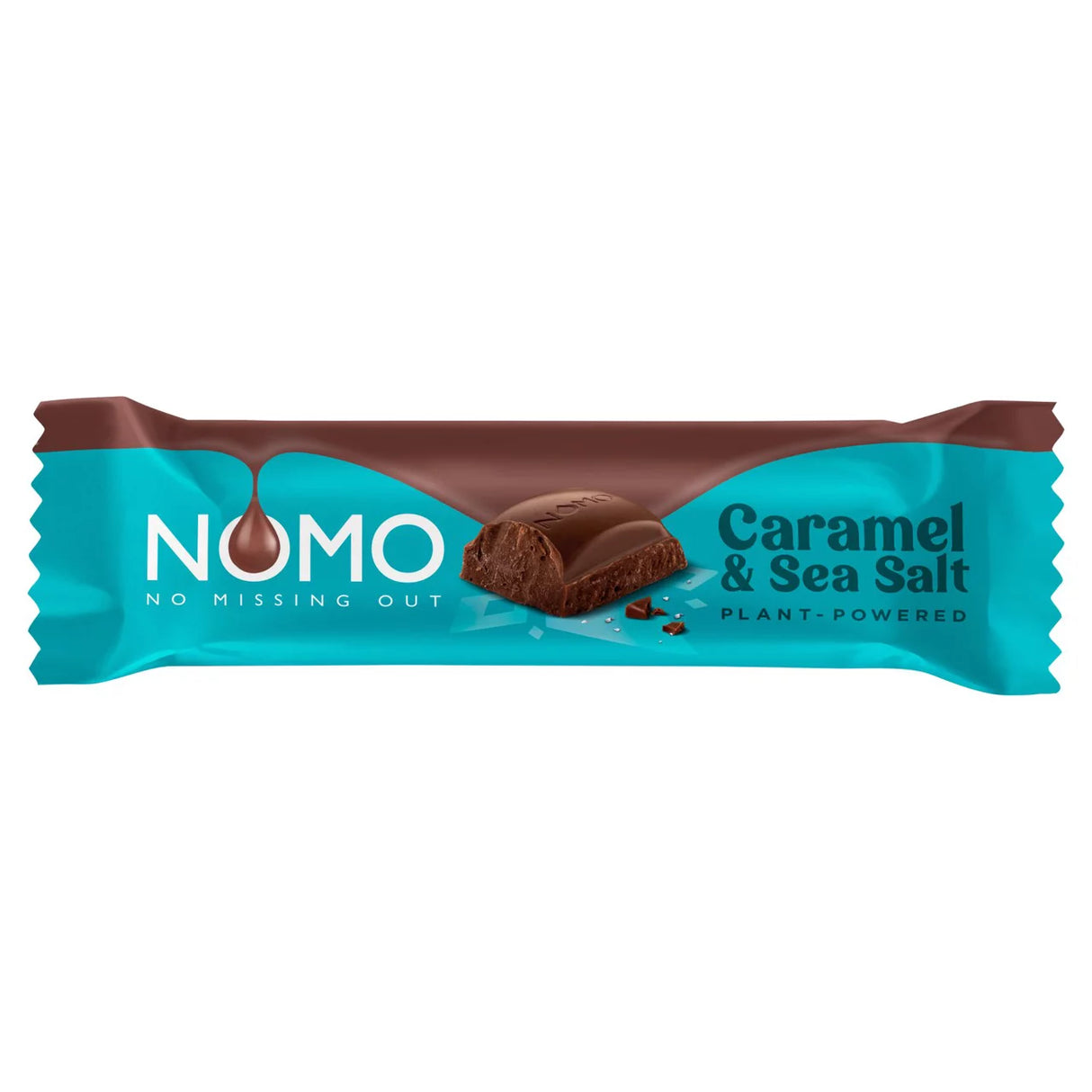 Nomo Caramel & Sea Salt Vegan & Free From Choc Bar 38g