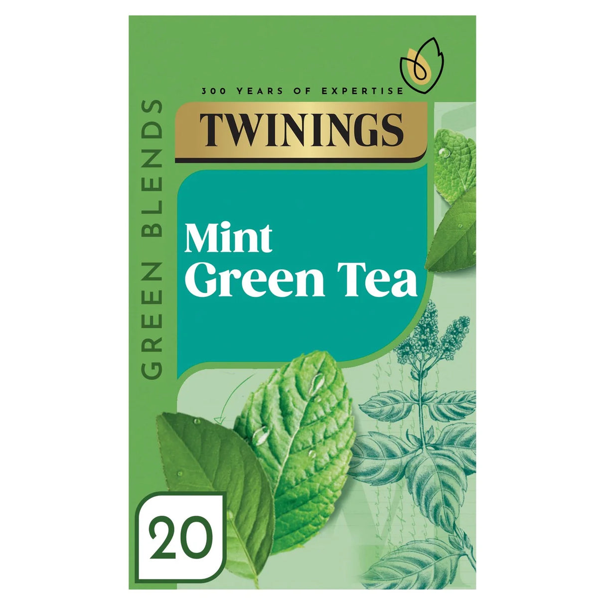 Twinings Simply Mint Green Tea Bags 20s 40g