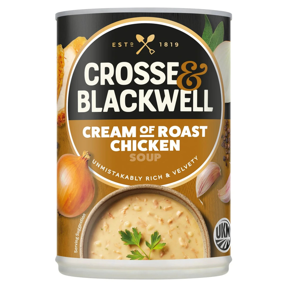 Crosse and Blackwell Best of British Cream of Roast Chicken Soup 400g