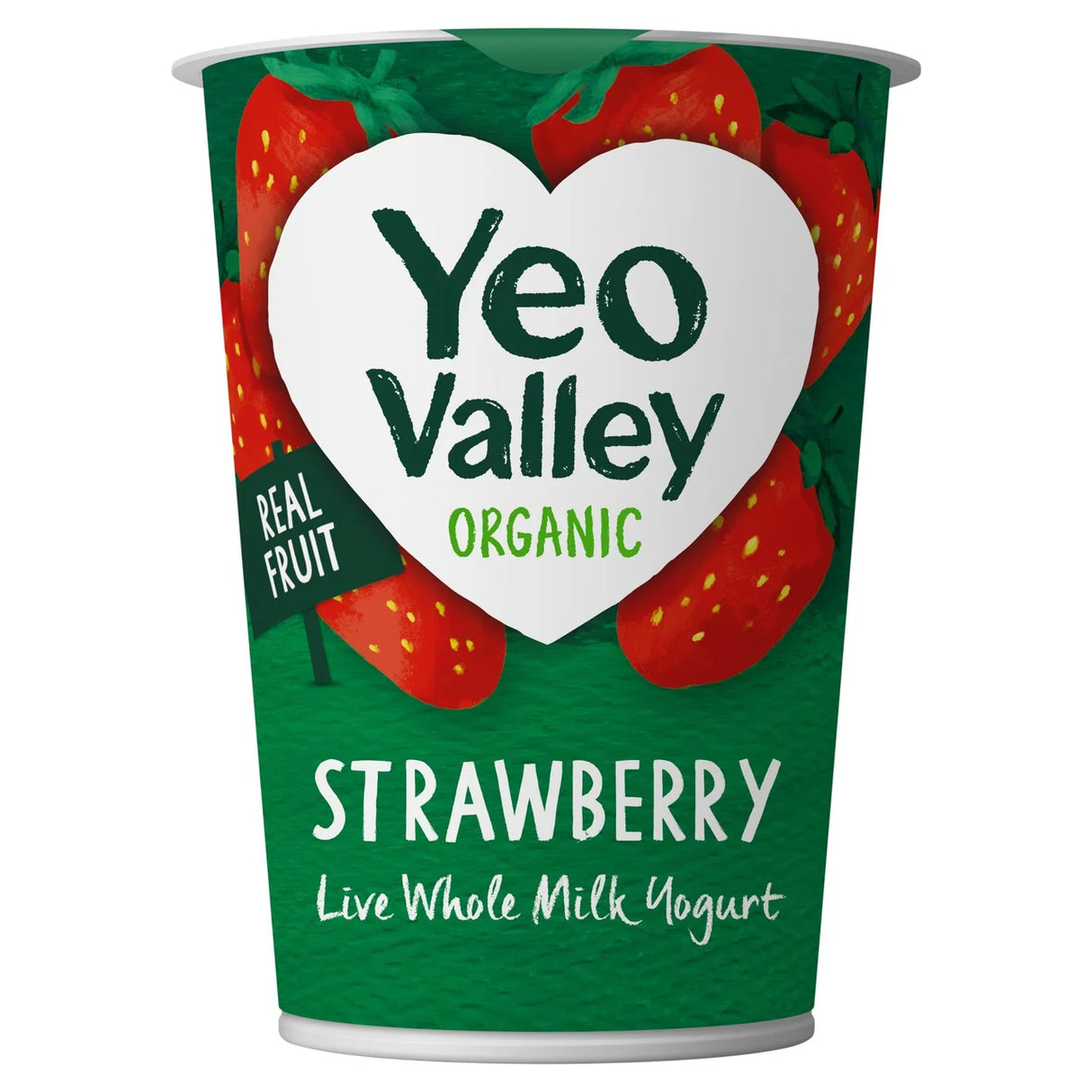 Yeo Valley Organic Strawberry Yoghurt 450g
