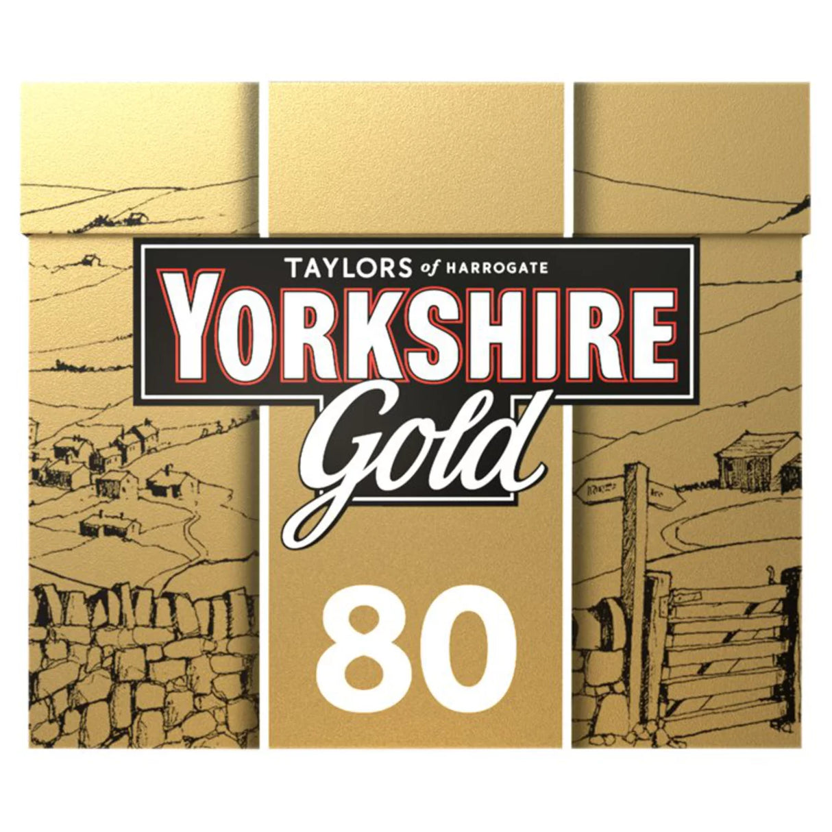 Yorkshire Gold 80 Tea Bags 250g