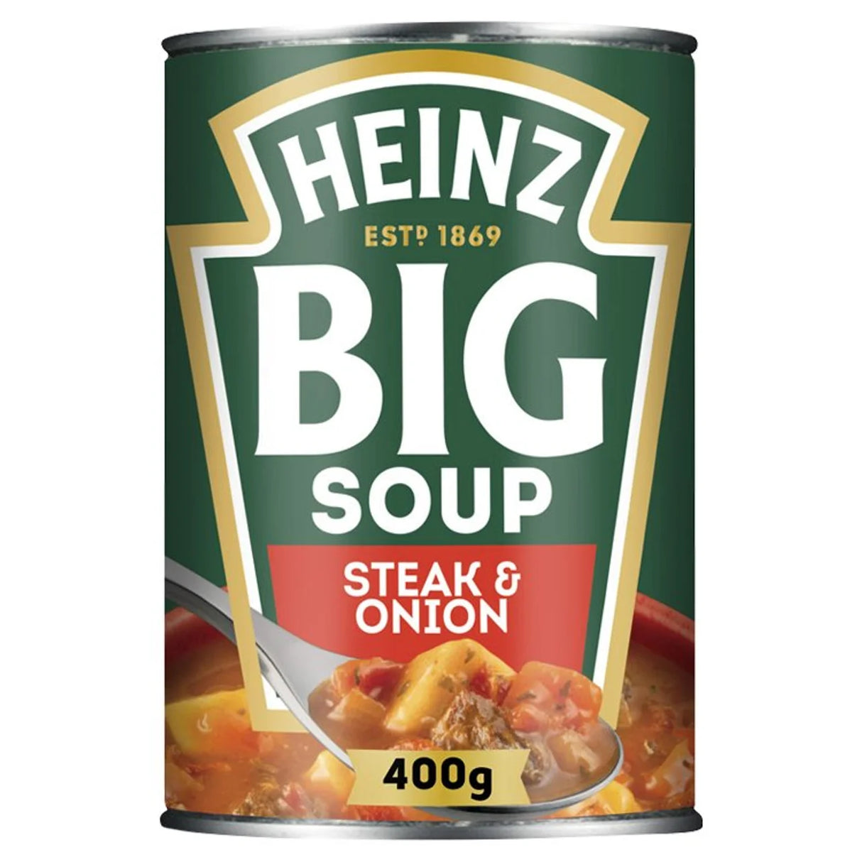 Heinz Steak and Onion Chunky Big Soup 400g
