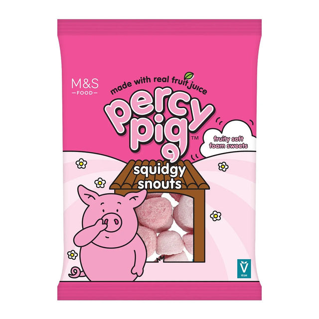 M&S Percy Pig Squidgy Snouts 170g