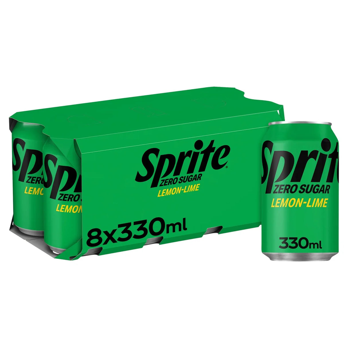 Sprite Zero Sugar Cans 8x330ml
