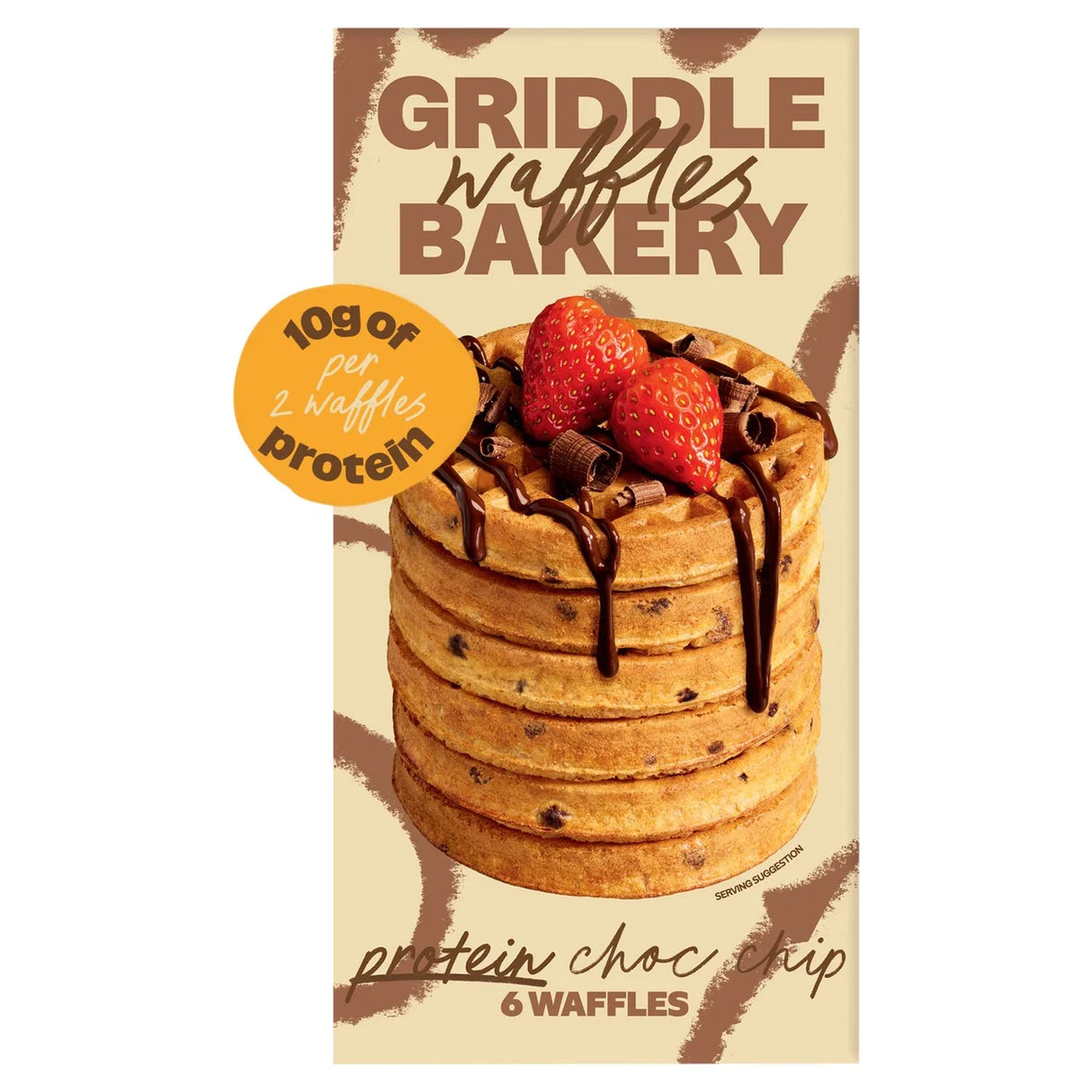 Griddle Bakery Choc-Chip Protein Waffles 200g
