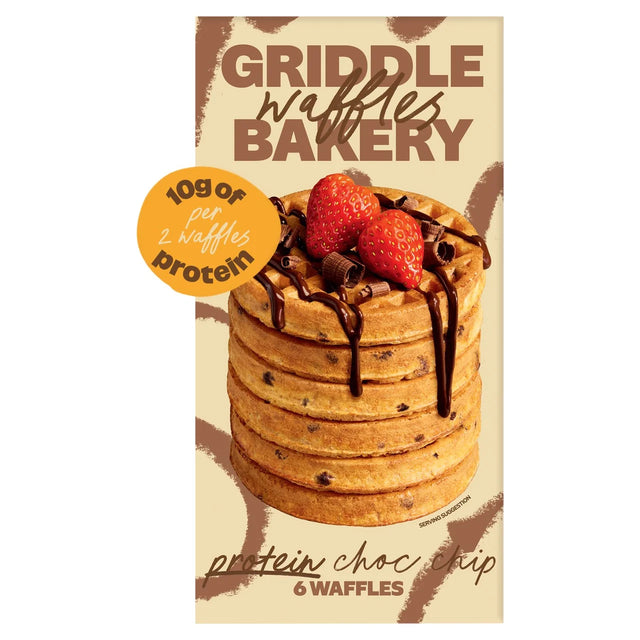 Griddle Bakery Choc-Chip Protein Waffles 200g