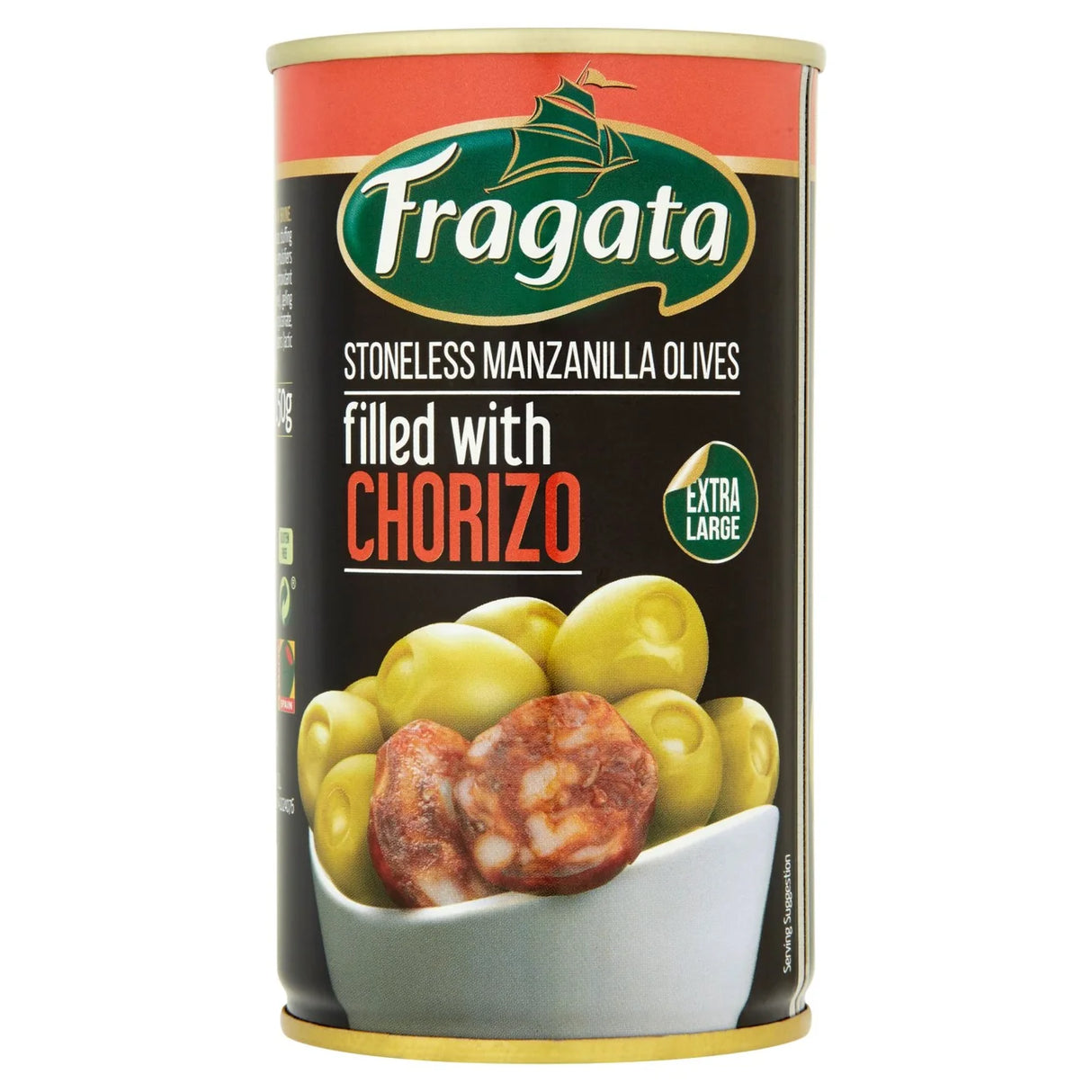 Fragata Stoneless Manzanilla Olives Filled With Chorizo (350g) 350g