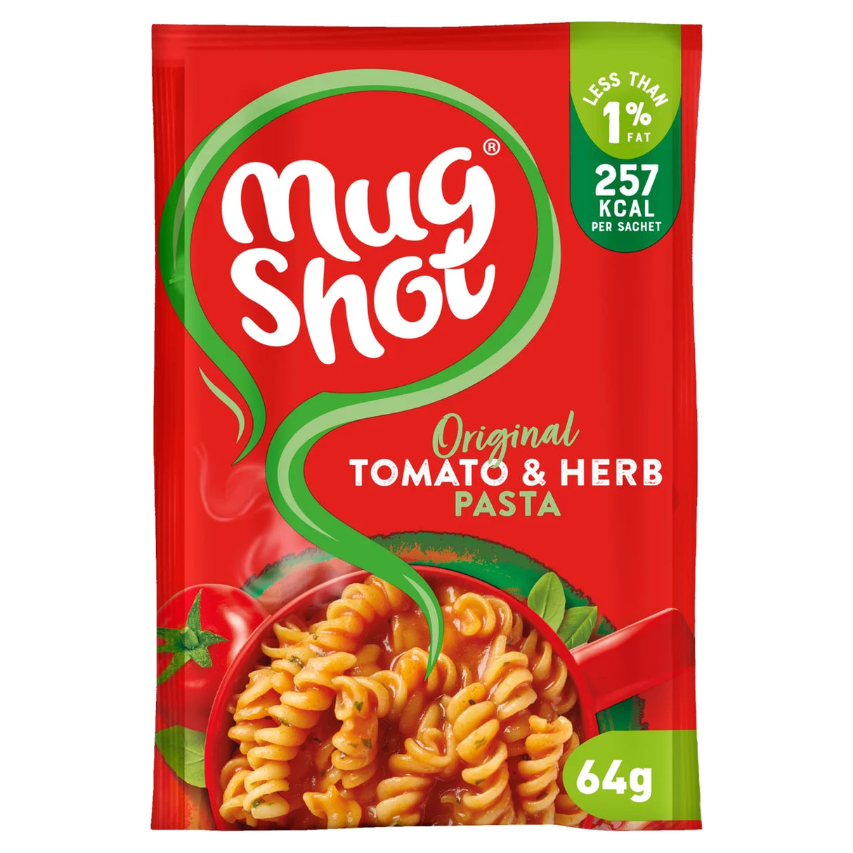 Mug Shot Pasta Tomato and Basil 64g