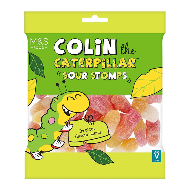 M&S Colin The Caterpillar Sour Stomps 170g