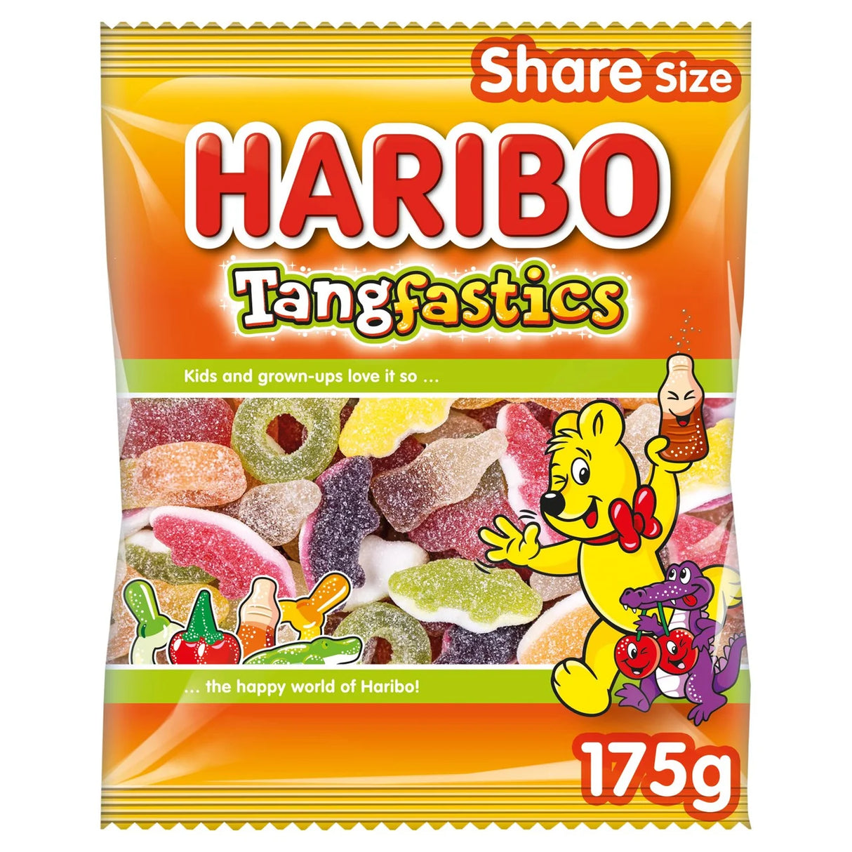 Haribo Tangfastics Sweets Share Bag 175g