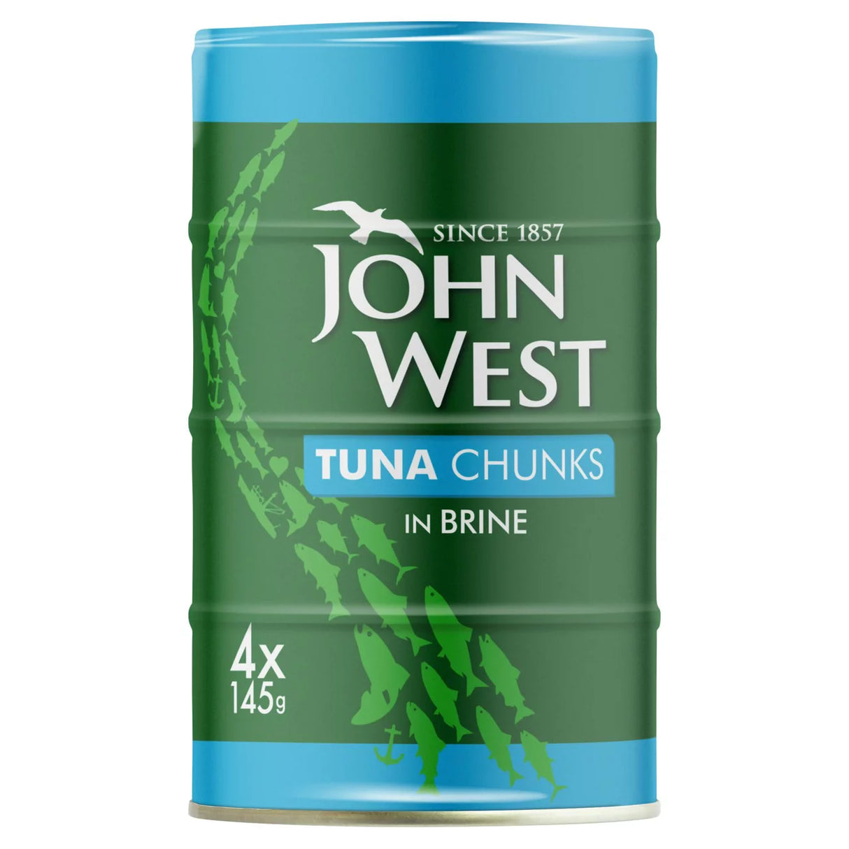 John West Tuna Chunks In Brine 4 x 96g