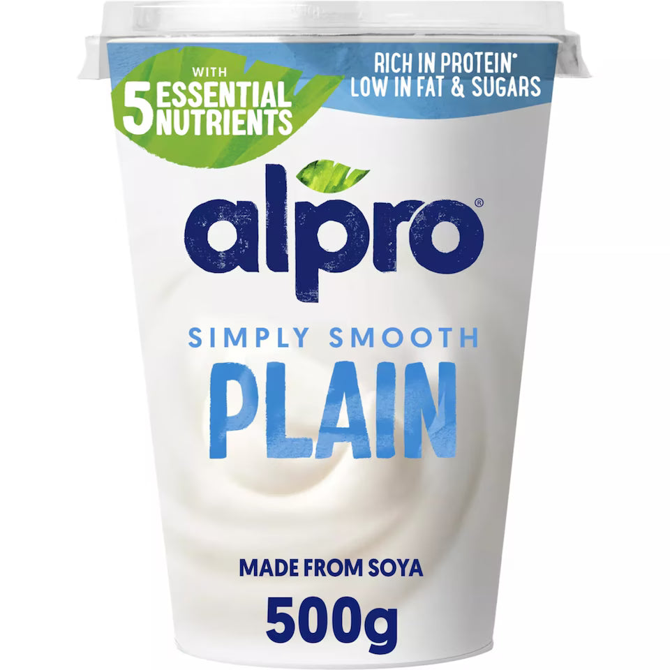 Alpro Plain Yoghurt Alternative 500g