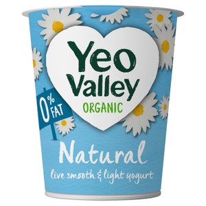 Yeo Valley Organic 0% Fat Natural Yoghurt 150g