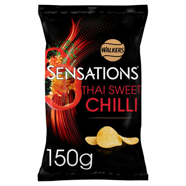 Walkers Sensations Thai Sweet Chilli Crisps – 150g