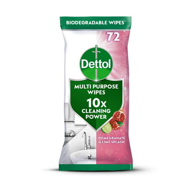 Dettol Multipurpose Wipes Citrus Zest 70 Large Wipes