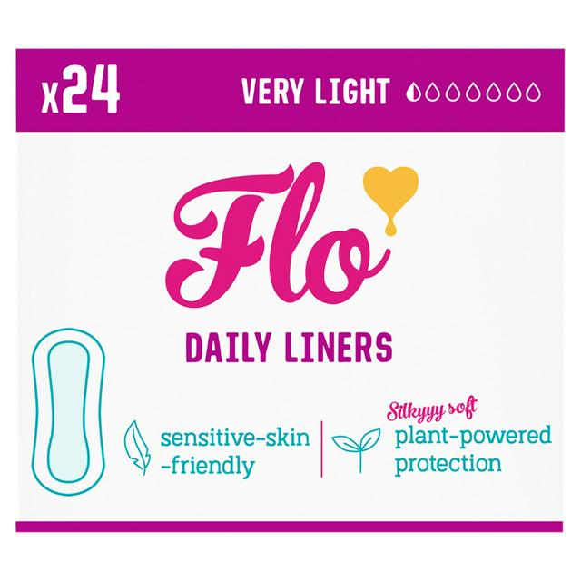 Flo Bamboo Wrapped + Ultra Thin Daily Panty Liners x24