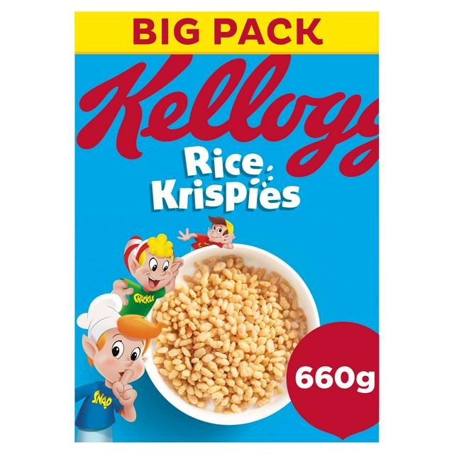 Kellogg’s Rice Krispies Breakfast Cereal 660g