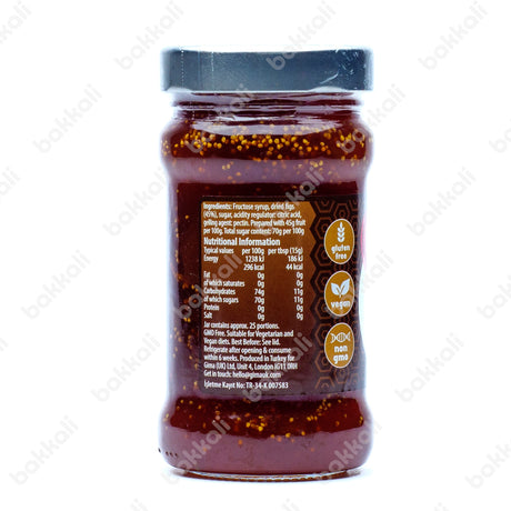 Bodrum Dried Fig Jam 380g - Back