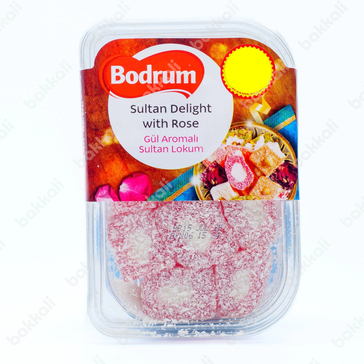 Bodrum Sultana Delight With Rose 200g - Front