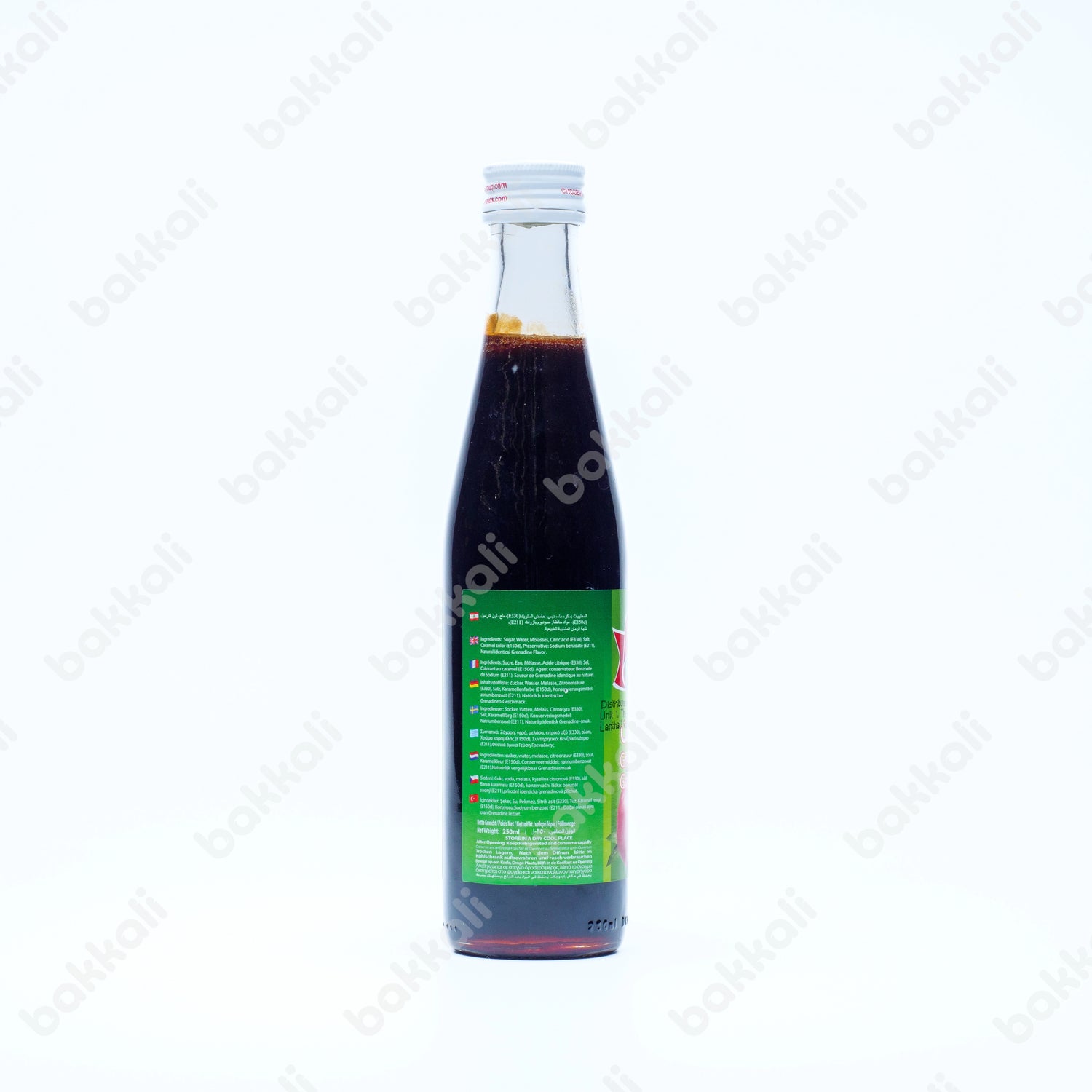 Chtoura Fields Grenadine (Pomegranate) Molasses 250ml - Side 1