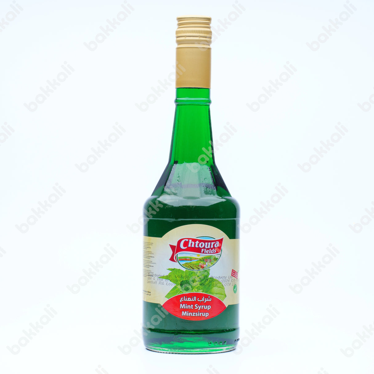 Chtoura Fields Mint Syrup 600ml - Front