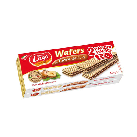 Image of Gastone Lago Wafers Hazelnut - 2 x 125g
