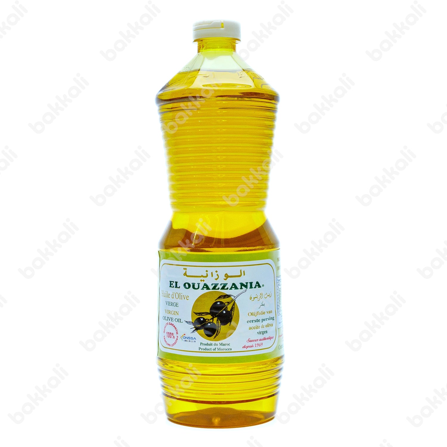 El Ouazzania Virgin Olive Oil 1l - Front
