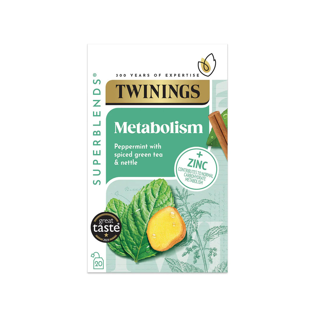 Twinings Superblends Metabolism 20 Tea bags 40g