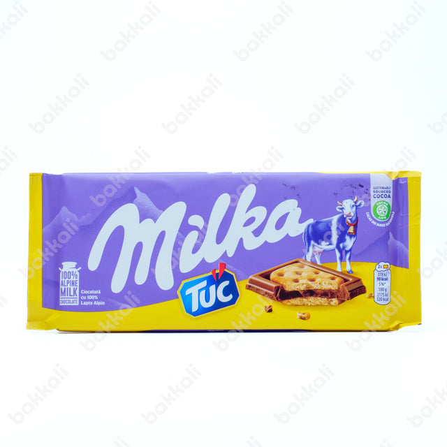 Milka Chocolate Mini Tuc 87g - Front