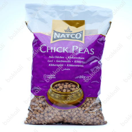 Natco Chickpeas 2kg - Front